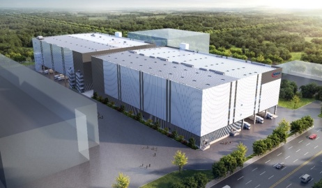 建学上海分公司设计的浦东A3地块新建项目近日在浦东机场自由贸易区顺利实现结构封顶